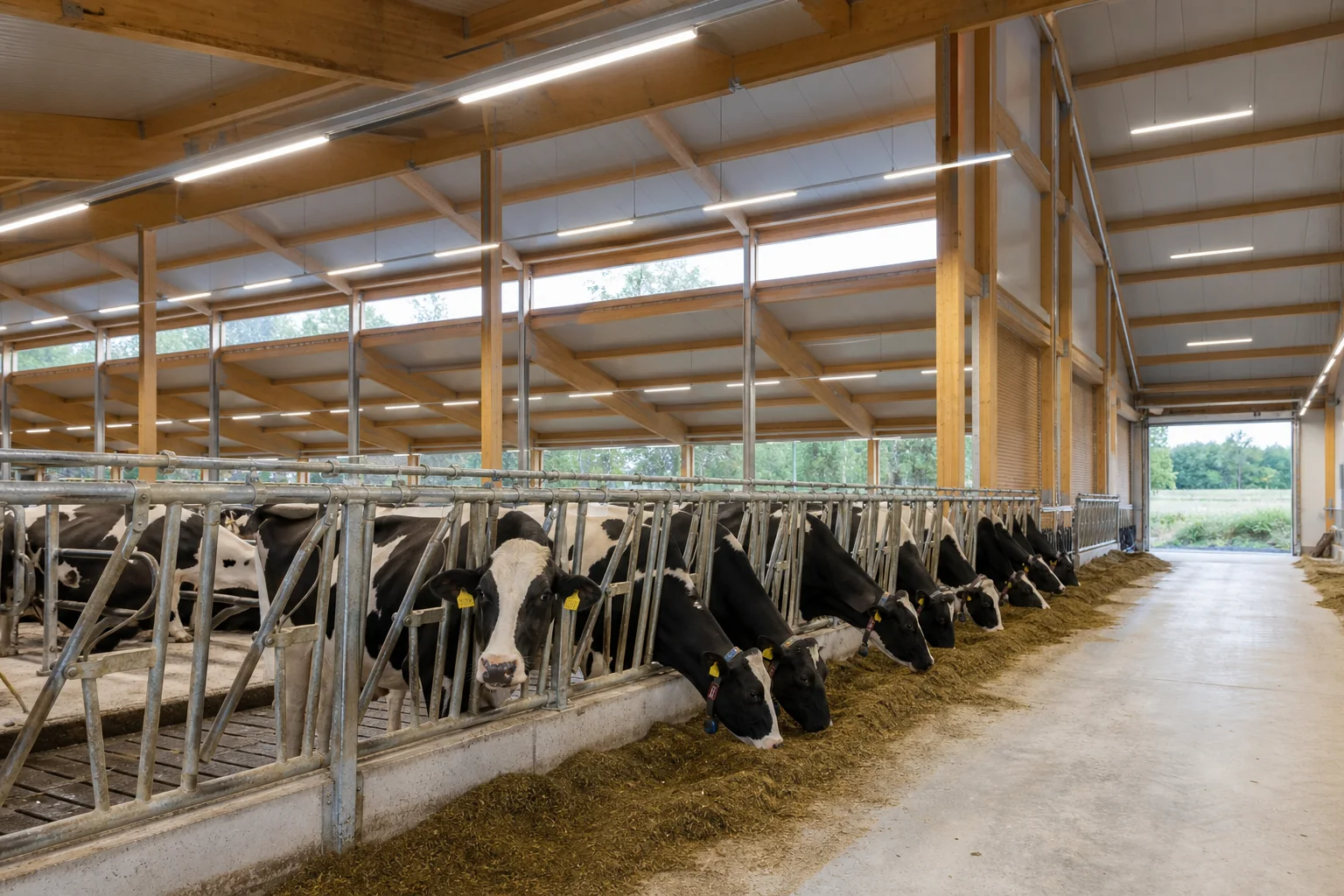 LED Stalllampen: Optimale Beleuchtung für Milchviehställe