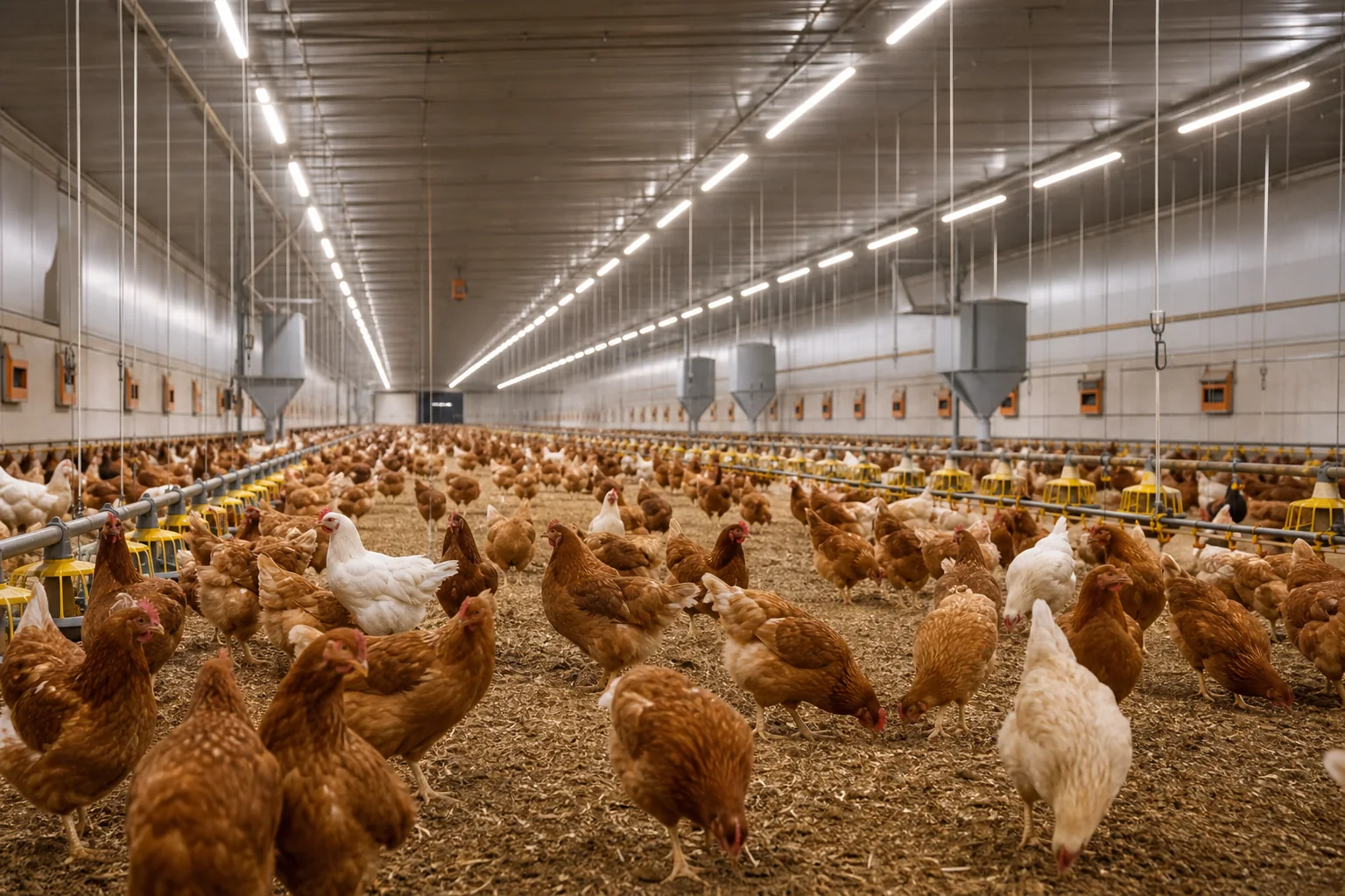 LED Stalllampen: Optimale Beleuchtung für Hähnchenställe